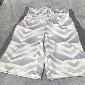 Gymboree Athletic Boys Shorts in Gray and White
